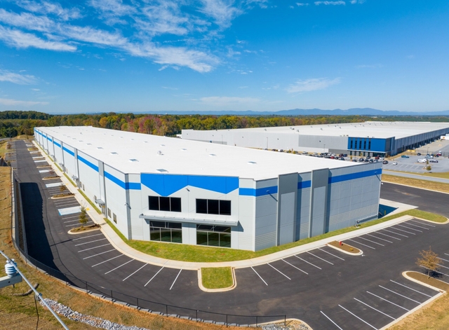 Atlas at Inland Port Greer completed exterior aerial
