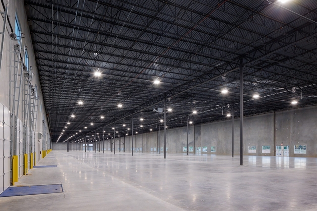High-clear industrial interior