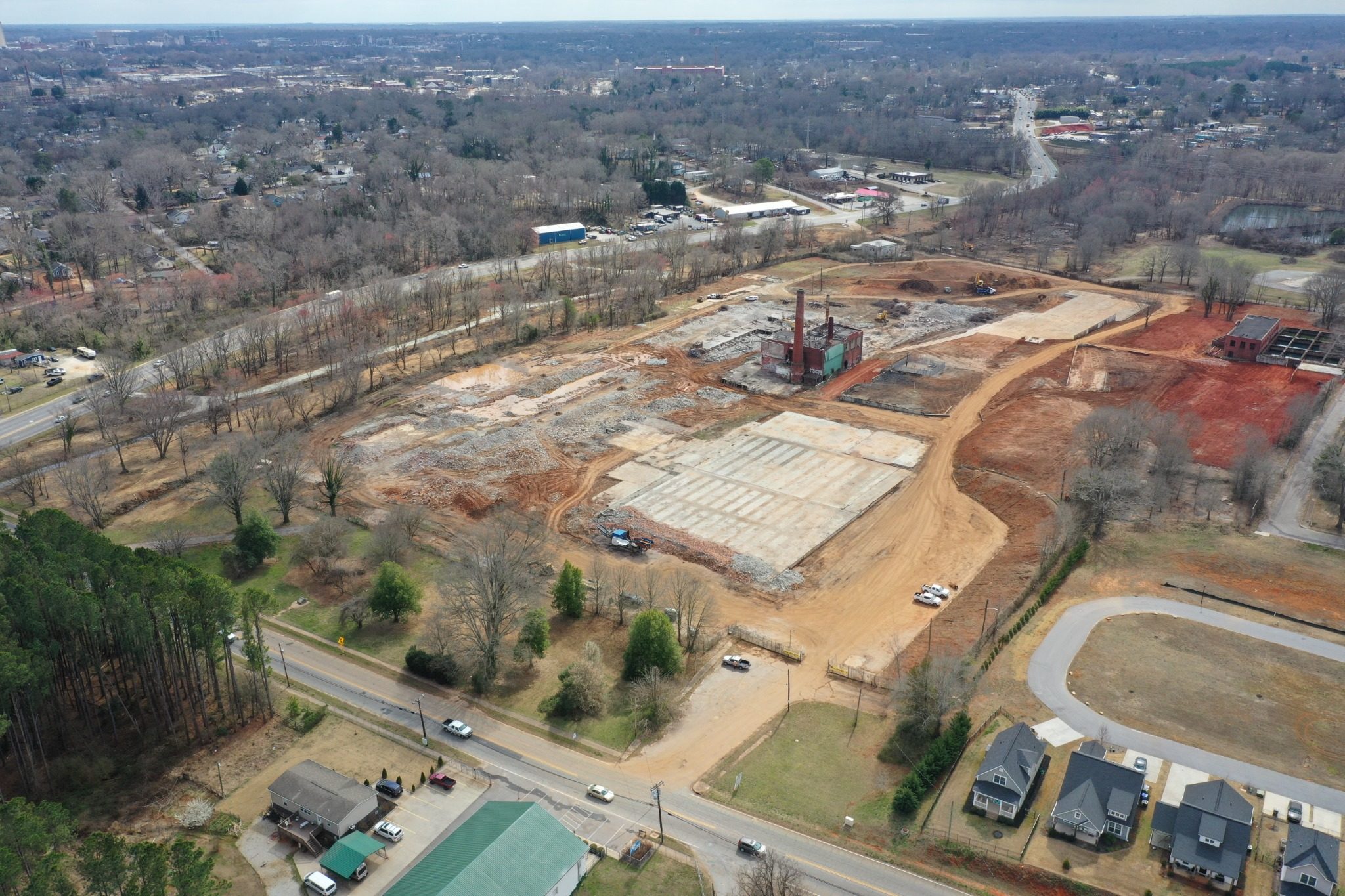 On The Trail aerial view after redevelopment