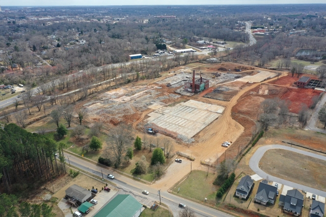 On The Trail aerial view after redevelopment