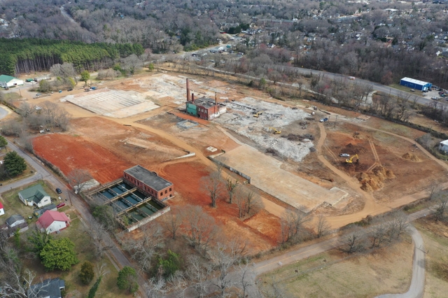 Redevelopment site progress