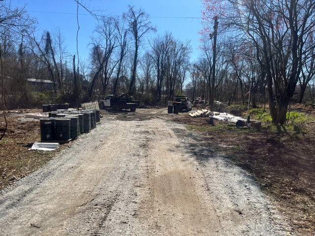 Environmental cleanup and site preparation