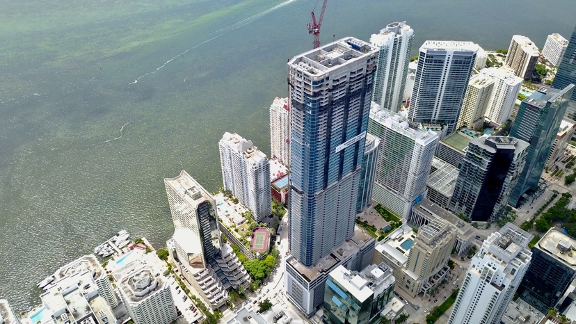 Panorama Tower aerial hero view