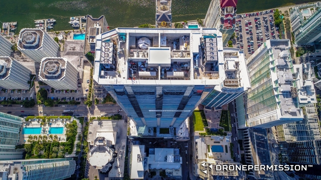 Aerial completion view