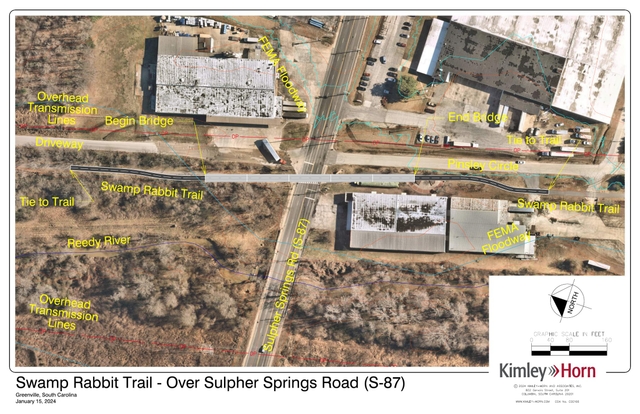 Sulpher Springs Road bridge concept plan