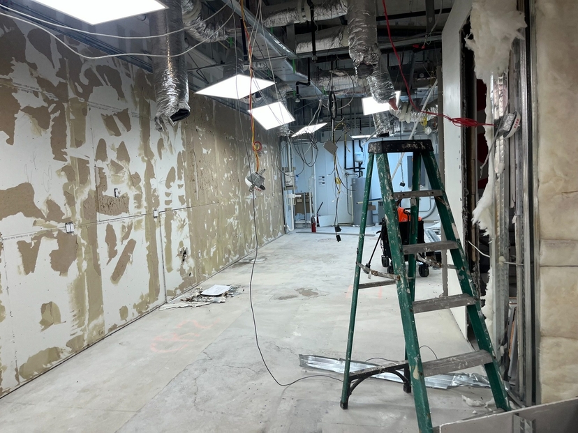 Commercial interior buildout